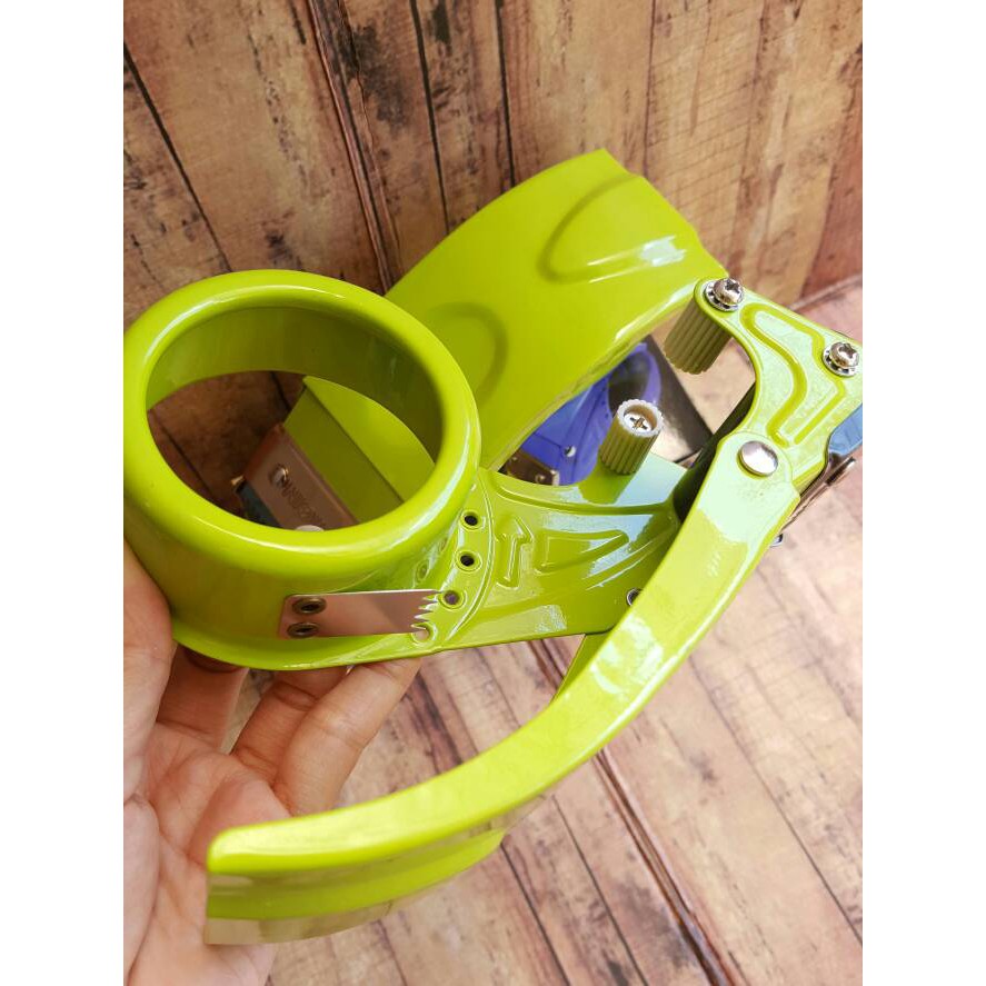 Tape Dispenser Lakban OPP Besi / Tape Cutter Origin + Pengunci