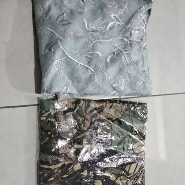 Kebaya Couple Semi Prancis Katun Bahan Kebaya Semi France Corneli Couple Chikaku Batik Couple