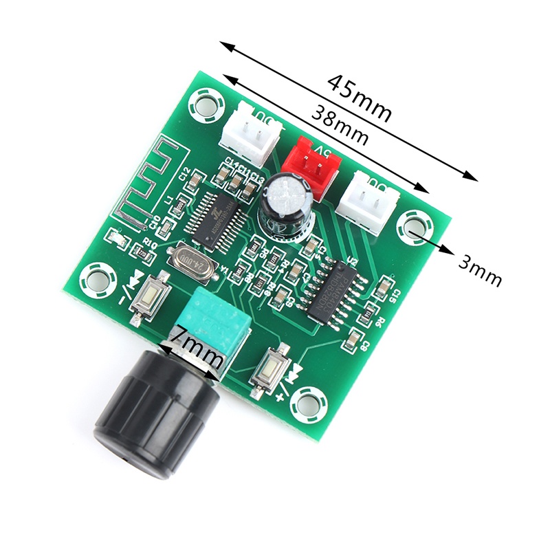 {LUCKID}XH-A158 ultra clear Bluetooth 5.0 wireless speaker amplifier board DIY 5W*2