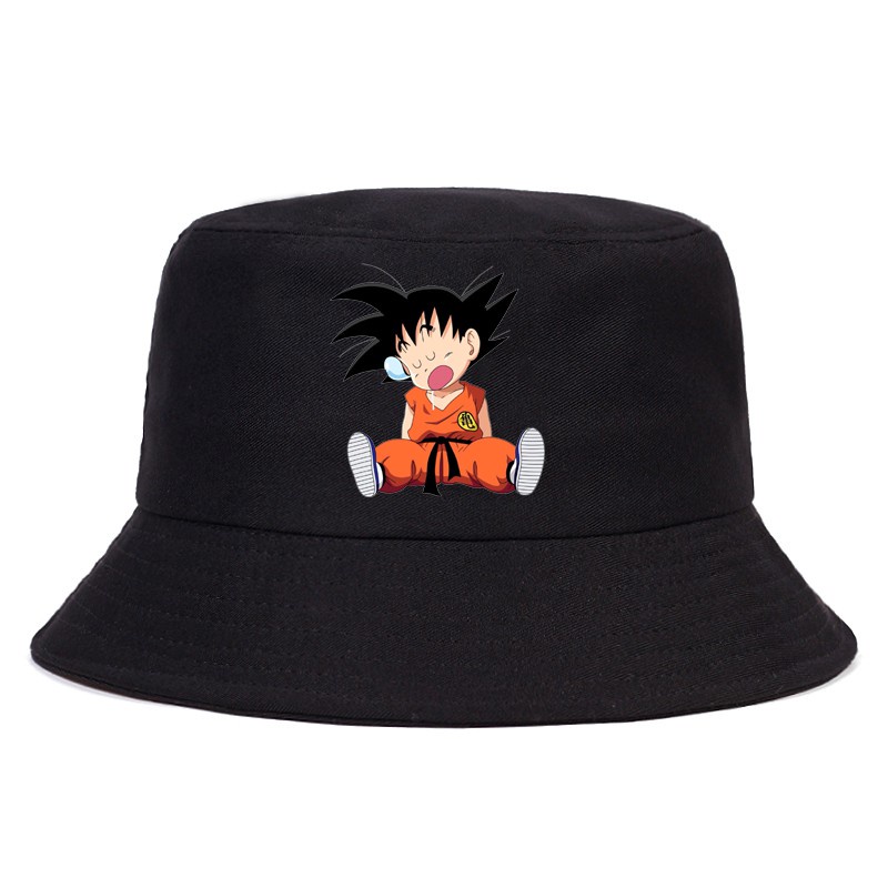 Topi bucket Motif Karakter Anime Dragon Ball Untuk Pria Dan Wanita