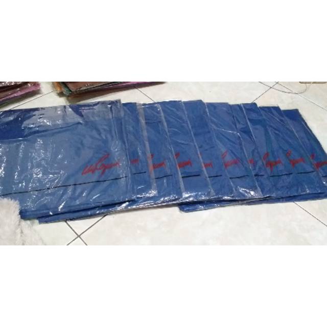 Hijab polos ida royani biru