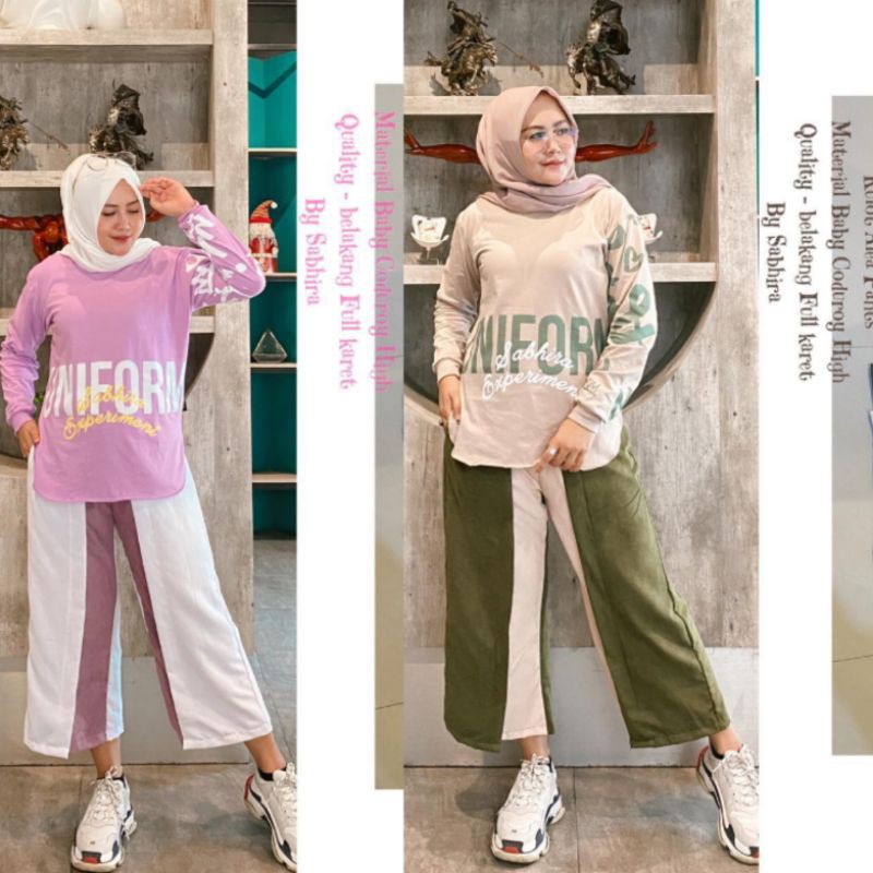atasan muslim wanita jais top uniform  prod sabhira ori
