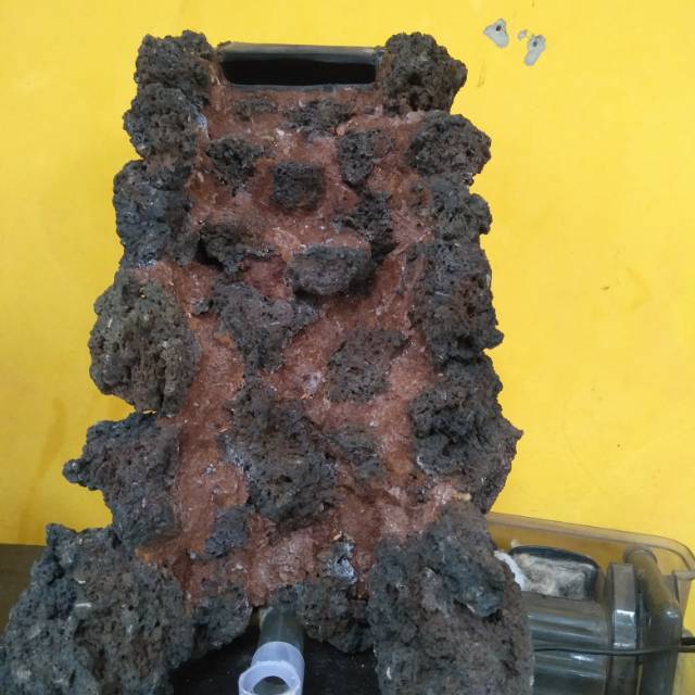 Waterfall Lavarock Aquascape | Air Terjun Aquascape