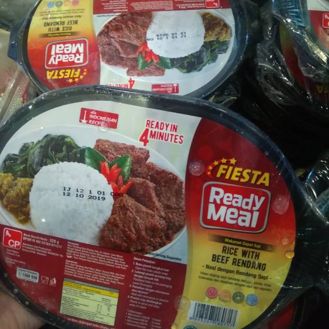 

Fiesta ready meal beef rendang