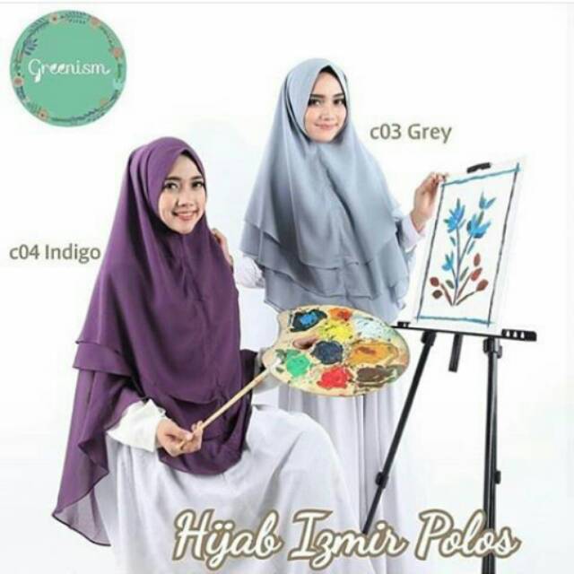 HIJAB IZMIR POLOS by GREENISM