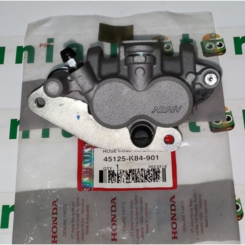KALIPER DEPAN PALA BABI DEPAN CRF 150 ORI ASLI HONDA AHM 100% NISSIN