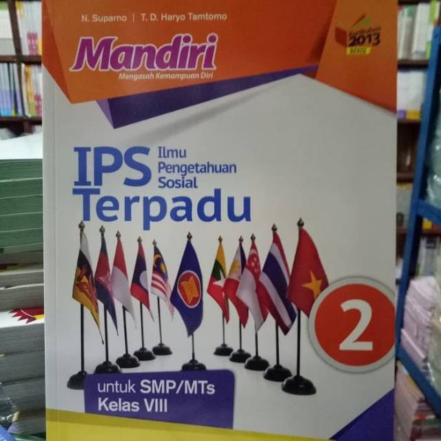 Buku SMP Mandiri IPS Kelas 8 Erlangga