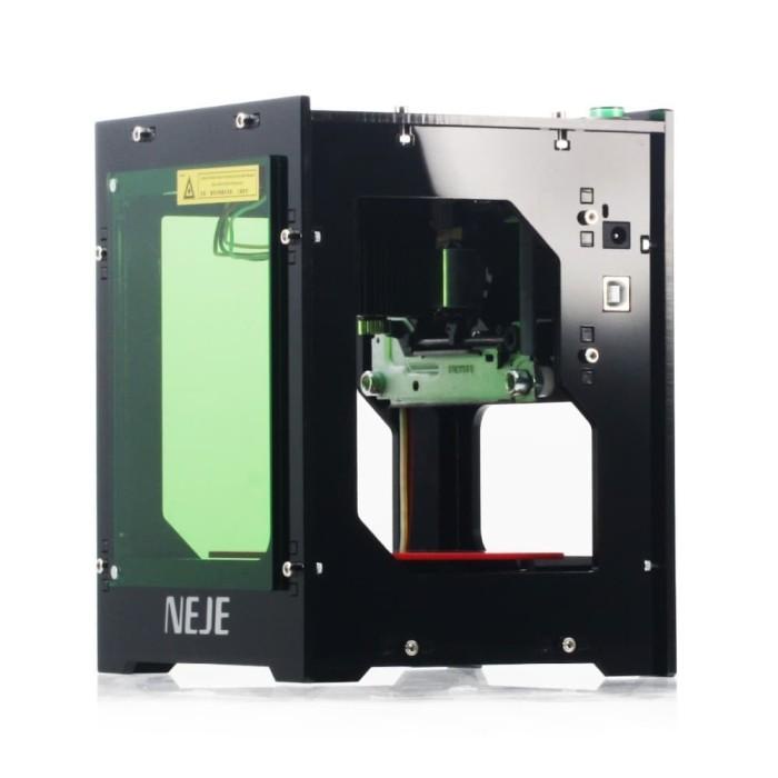 Milling | Neje Laser Engraver Printer 3000Mw - Dk-8-Kz - Black