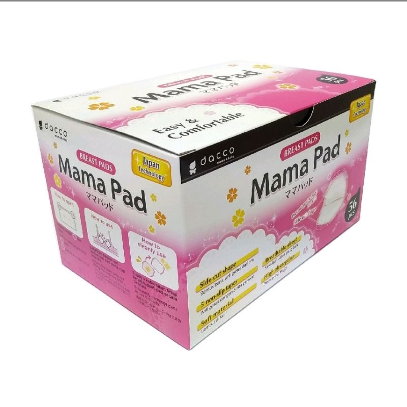 Dacco Mama pad 3D Breast Pad isi 56/ bantalan payudara