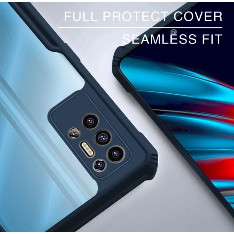 PROMO Soft Case TECNO POVA 2 Case Shockproof Transparan Protect Camera