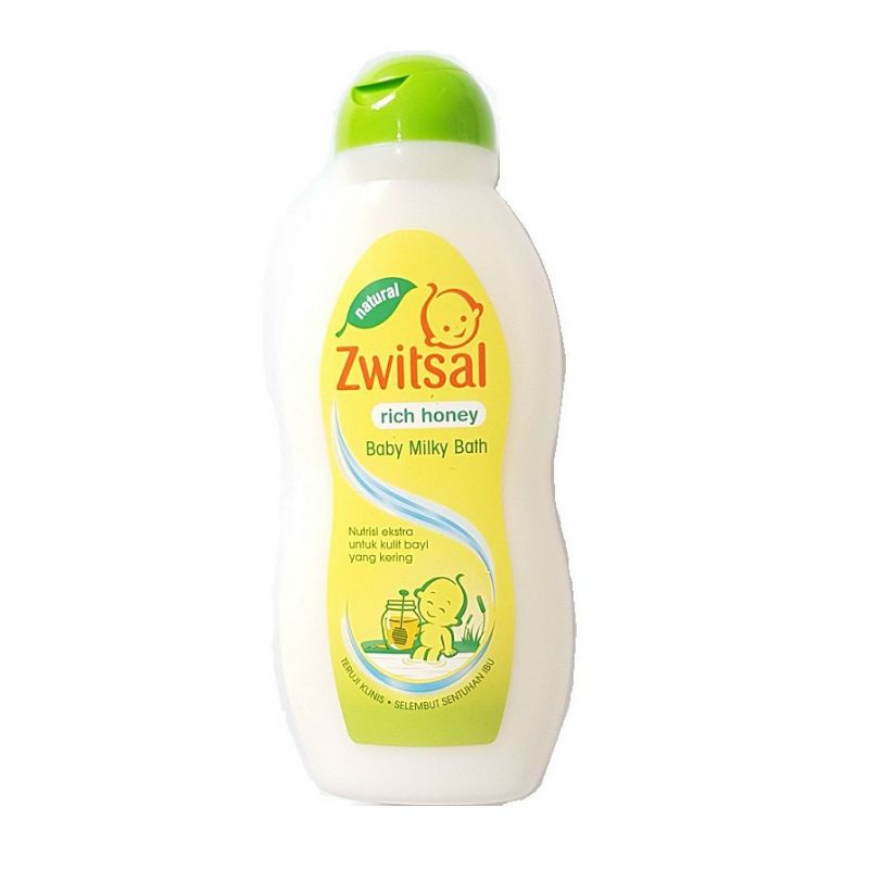 Zwitsal Rich Honey Baby Milky Bath 200ML