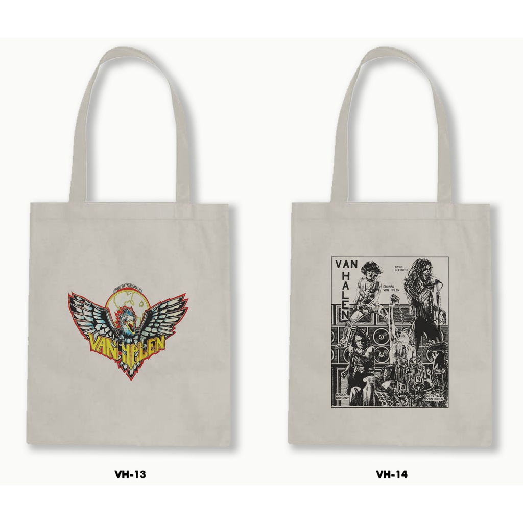 TOTE BAG BLACU - VAN HALEN 01