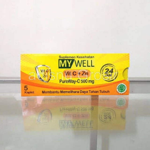 My Well Pureway Vitamin C 500 mg Isi 5 Strip