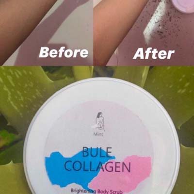 [FREE GIFT10K] BULE COLLAGEN SCRUB 100GR