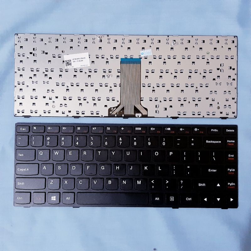 Keyboard Laptop Lenovo Ideapad 300-14IBR, 300-14ISK, 305-14IBD, G40-70, G40 G40-30 G40-45 G40-70 G40-75 Z40-75 300-14isk 300-14ibr Z40-70 Z40-75 b40-30 B41-35 Flex 2 14 Flex 2 14D