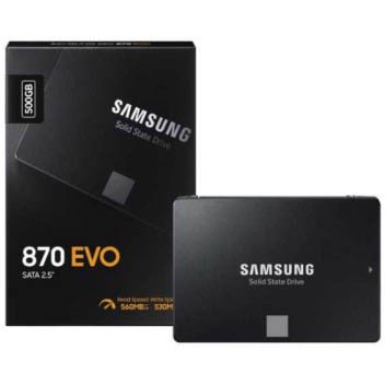 Samsung SSD 870 EVO 500GB 2.5&quot; SATA III 6GB/S V-NAND 500 GB