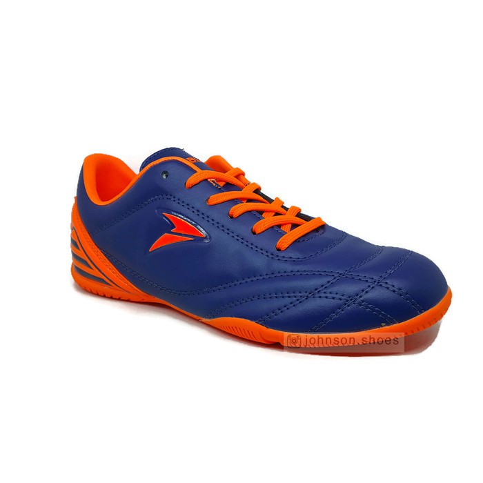 [ Johnson Shoes ] Sepatu Futsal Indoor NOBLEMAN - COPA ID Navy / Orange ORIGINAL 100%
