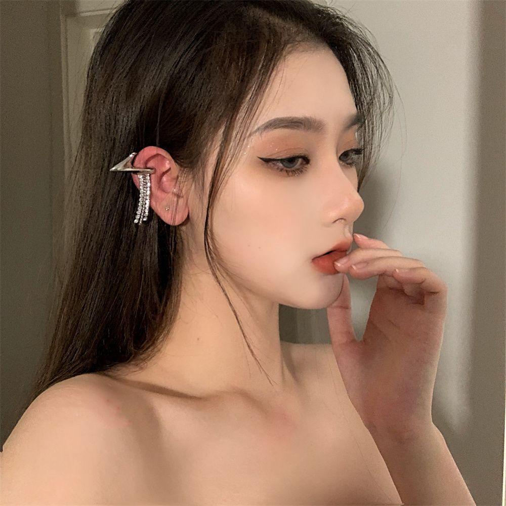 Preva Peri Klip Anting Peri Mode Pesta Tidak Teratur Manset Telinga Elves Ear Clip