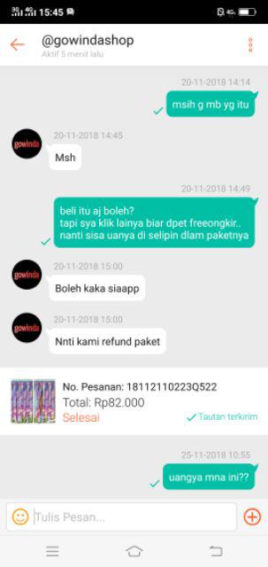 Gorden Smokring Pintu Jendela Murah Motif Baru