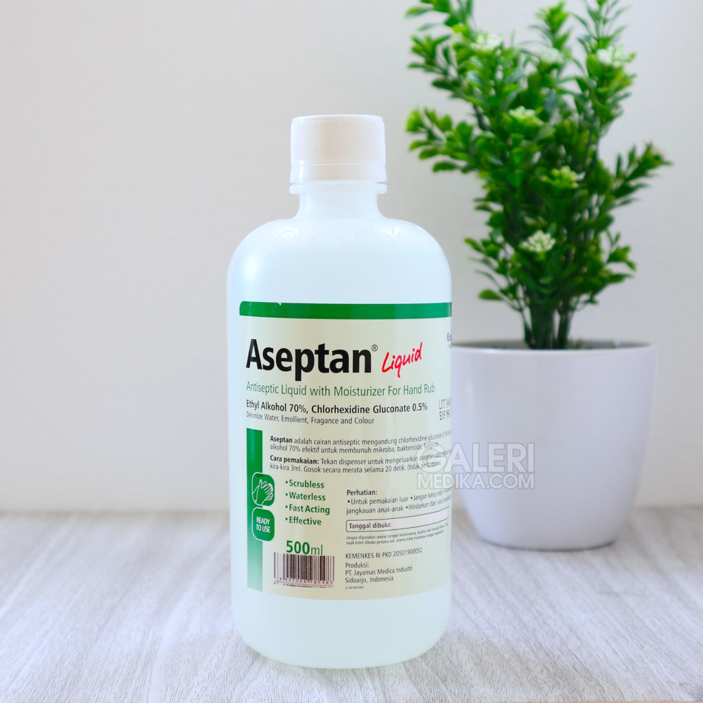 Onemed Aseptan Liquid 500ml - Refill Hand Sanitizer Cair