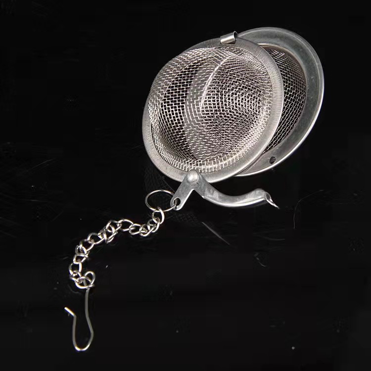 Tea Ball Strainer Stainless Steel SUS 304 Saringan Teh Bola Bulat Bola