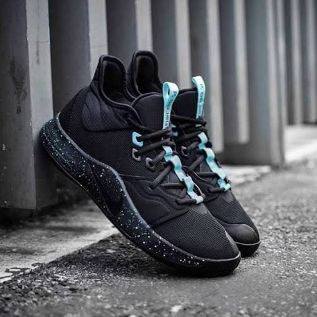 nike pg 3 black aqua