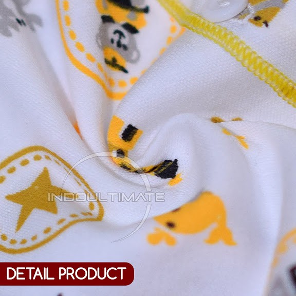 Baju Bayi DIPFY Double Knit 100% Katun tebal / Pakaian Kaos Atasan bayi newborn baru lahir murah