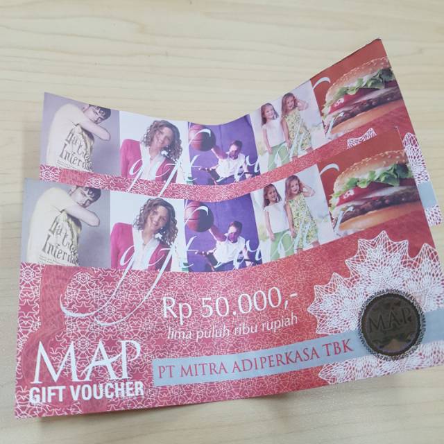 Jual Voucher MAP 50 Ribu (2 Lembar) | Shopee Indonesia