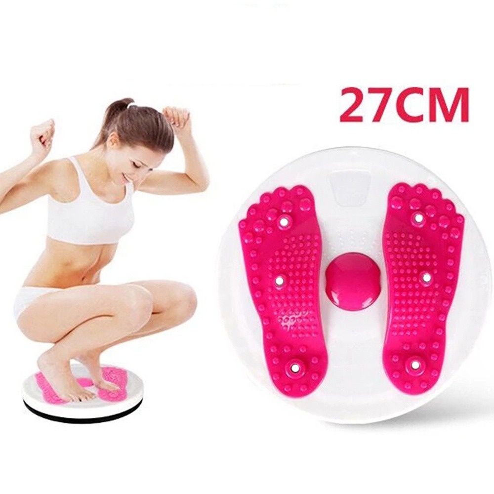 GrosirMart Magnetic Trimmer Figure Trimmer Jogging Body Plate Waist Twisting Alat Fitness Pelangsing Perut Badan