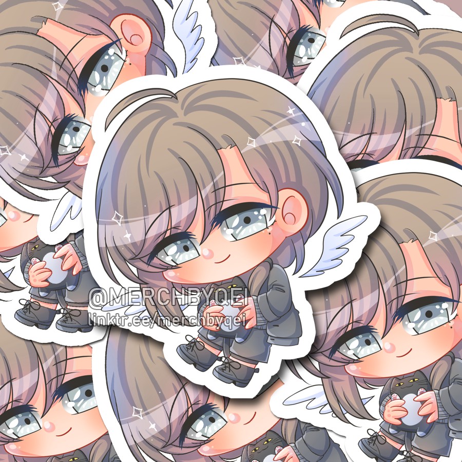 Kanae - VTuber Nijisanji stiker/sticker Fan Merchandise