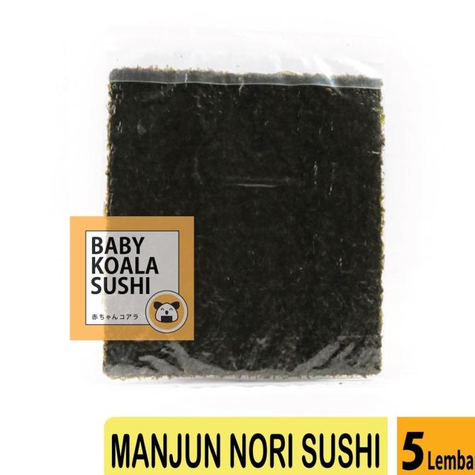 

Korean Yaki Sushi Nori MANJUN SHARE SIZE 5 lembar