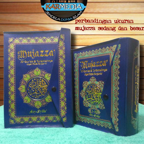 Exclusif Ukuran Besar Al-Quran Perjuz Alquran Mujazza Per Juz Terjemah