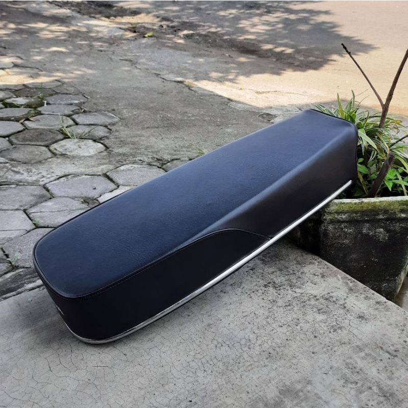 JOK HONDA CB POLOS JOK JOG CB100/125 COAKAN AKI SPON BUSA ATOS ANTI GEMBOS PLAT HITAM