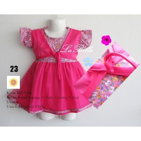 [SALE] DRESS BABY LABELLA (Usia 5 Bulan - 20 Bulan)