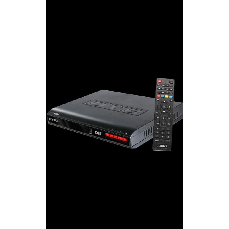 EMANG OKE set top box ichiko DVB 8000 DVB T2 alat penerima siaran TV Digital