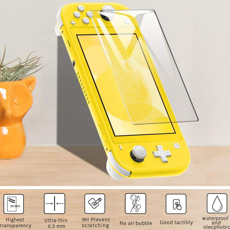 Pelindung Layar Tempered Glass Ultra Tipis Anti Pecah Untuk Switch Lite Hd