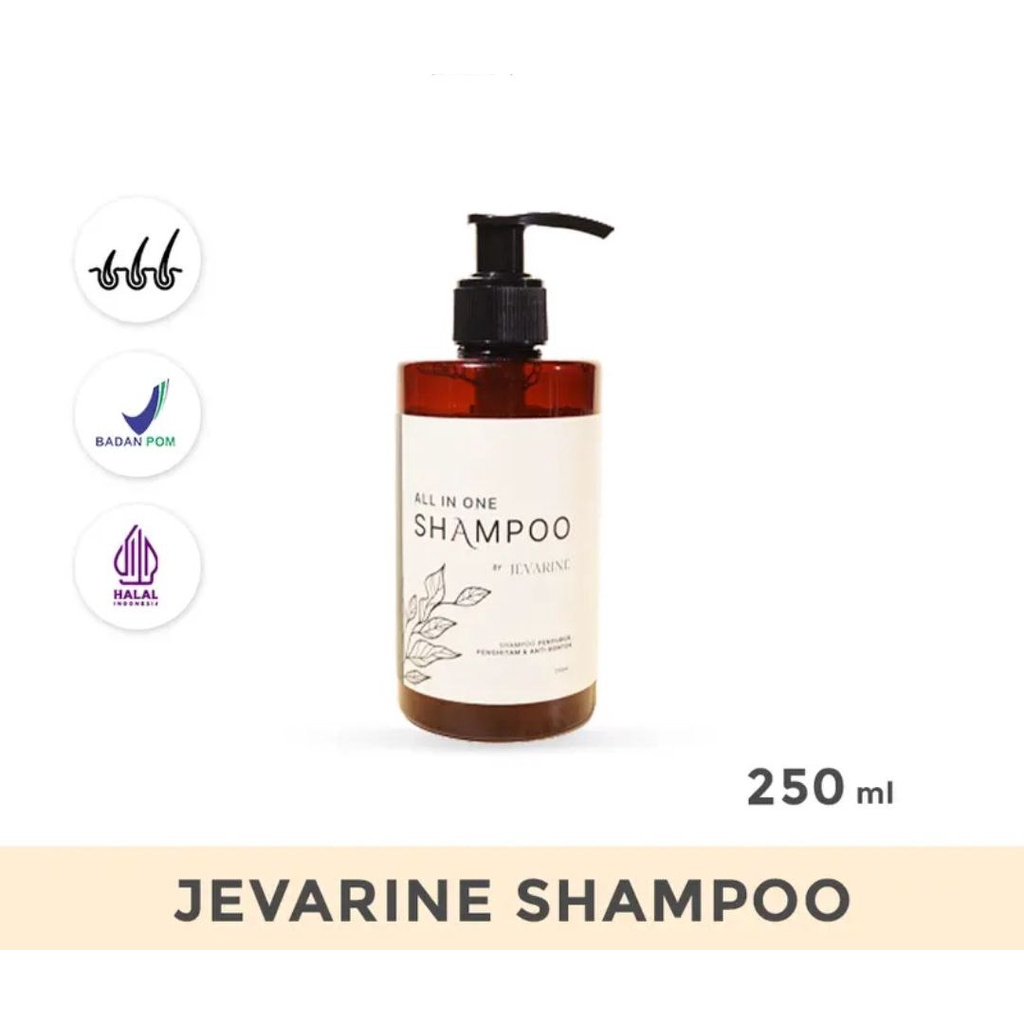 Shampo Javarine All in One Anti Rambut Rontok JEVARINE SHAMPOO ORIGINAL SHAMPOO RONTOK PENUMBUH RAMBUT