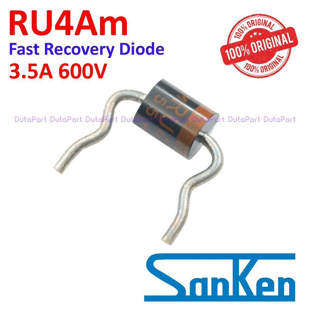 RU4Am RU4A 3.5A 600V ORIGINAL SANKEN JAPAN Fast Recovery Diode Dioda