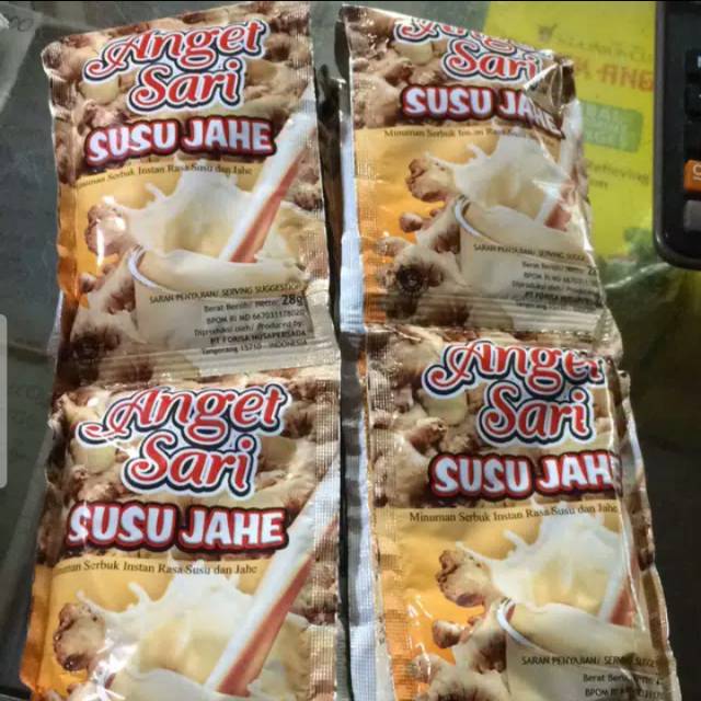 

ANGET SARI SUSU JAHE 10 sachet @28 gram