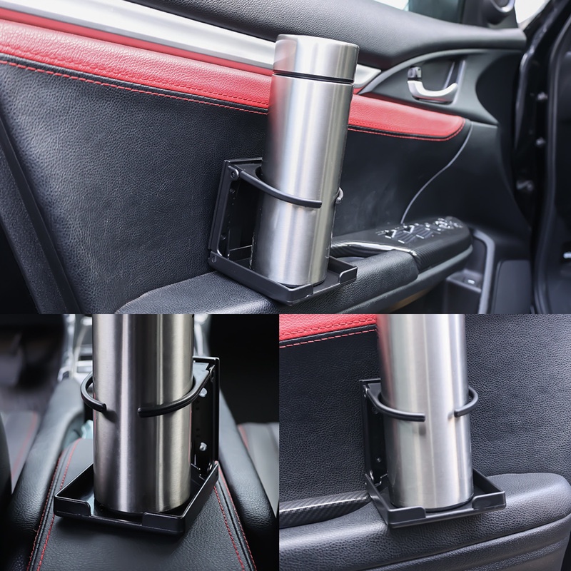 Universal Car Folding Cup Holder /Adjustable Water Bottle Organizer /Car Cup Holder