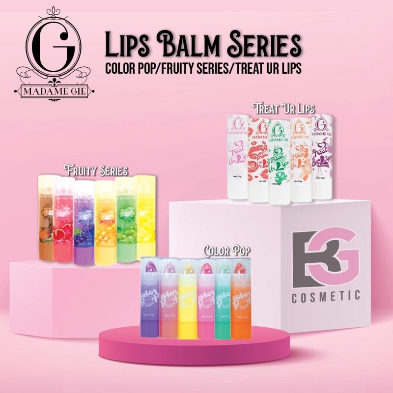 MADAME GIE TREAT UR LIPS|| COLORPOP TREAT UR LIP BALM BPOM