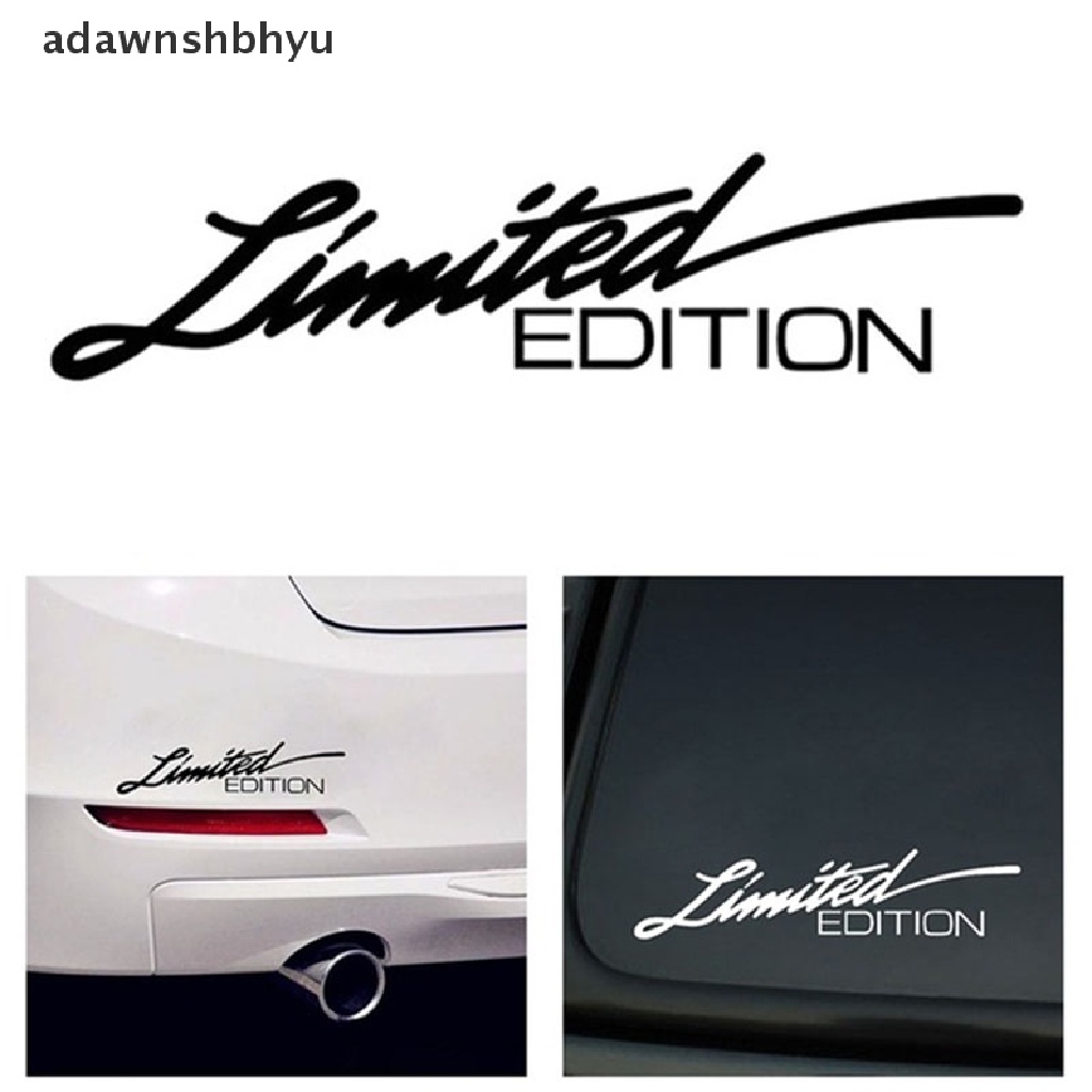 Adawnshbhyu LIMITED EDITION Vinyl Kreatif Stiker Jendela Mobil Car-styling Decal 16CM * 3.8CM