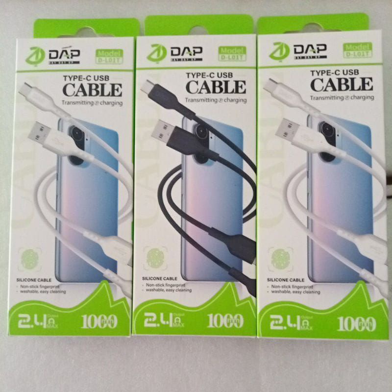 Kabel data Type C Dap D-L01T Fast Charging