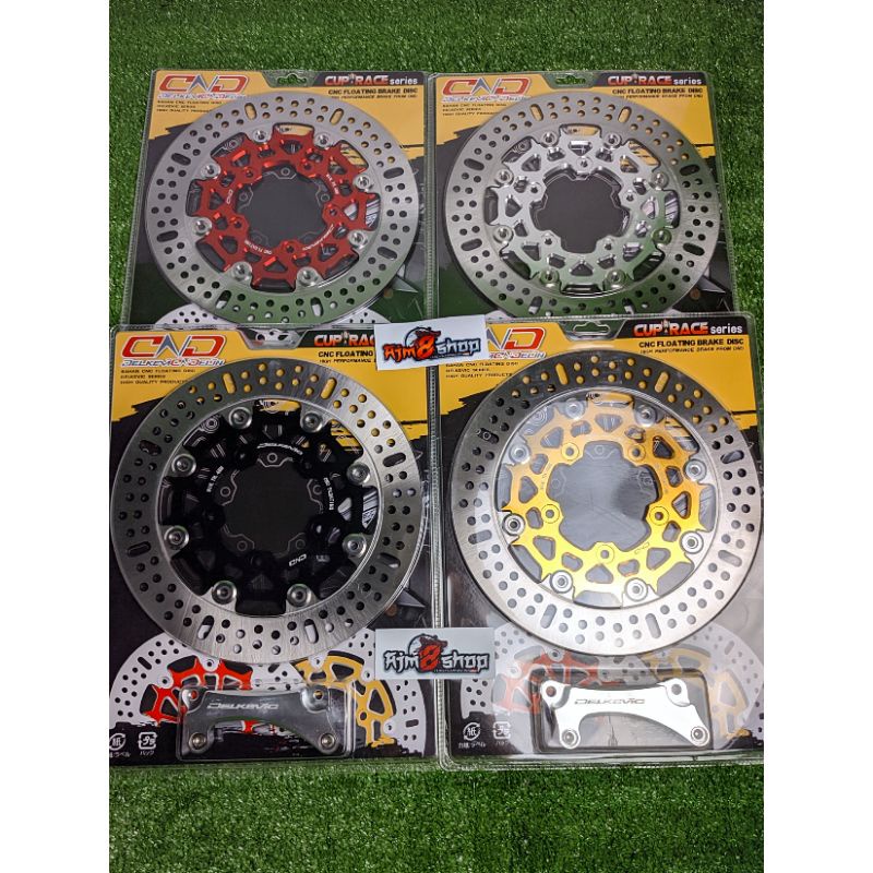 DISC PIRINGAN CAKRAM VARIO 150 NEW 260mm LOBANG 5 PNP VARIO 125 150 CNC FLOATING INCLUDE BREKET 260MM