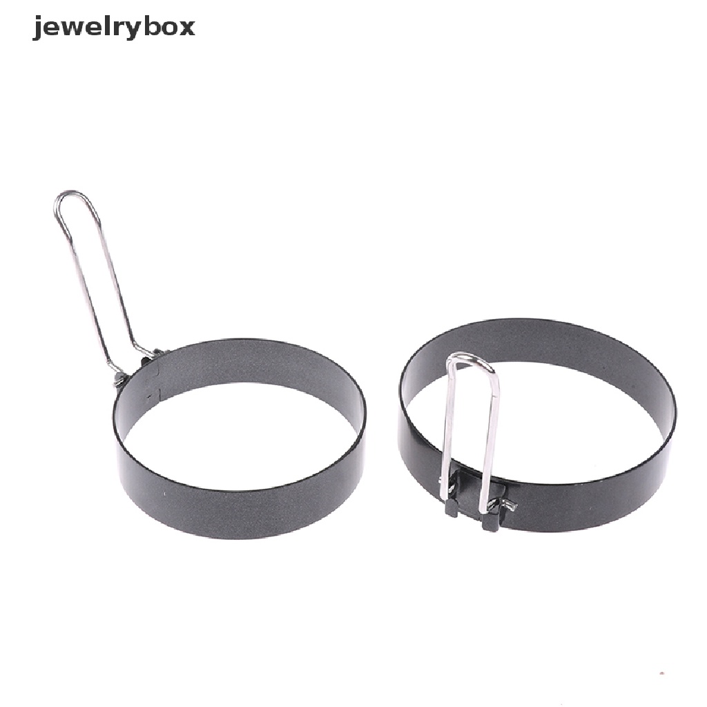 (jewelrybox) Cetakan Pancake / Telur Goreng 9 / 10 / 15 / 20cm Bahan Metal Anti Lengket