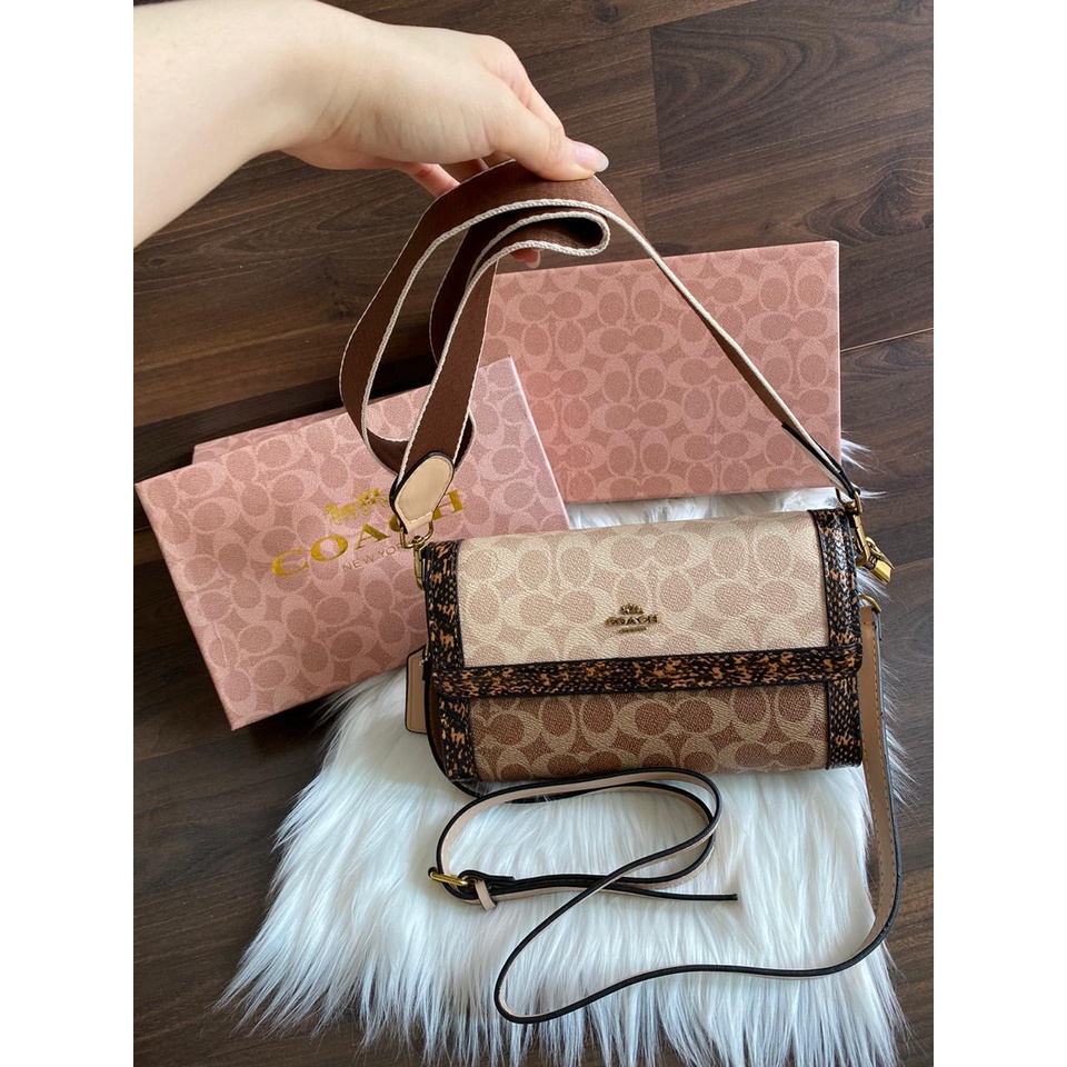 Clutch Coach Magnet closure FREE BOX SEMPREM