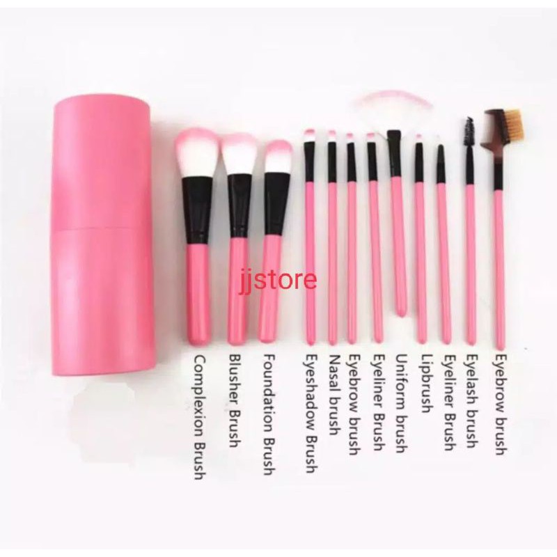 Kuas set make up brush set 12 in