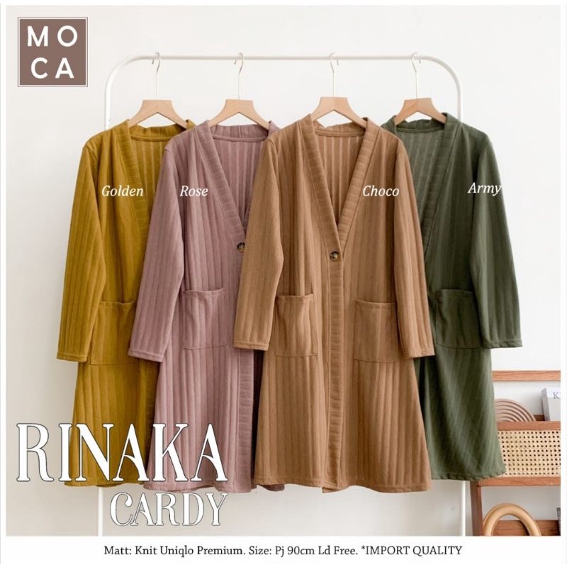 RINAKA CARDY BY MOCA {RESTOCK}