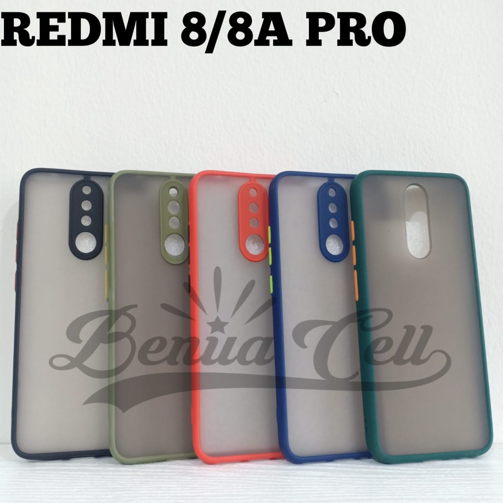 SOFTCASE REDMI 8A PRO - CASE MATTE FULL COLOR XIAOMI REDMI 8A PRO - BC