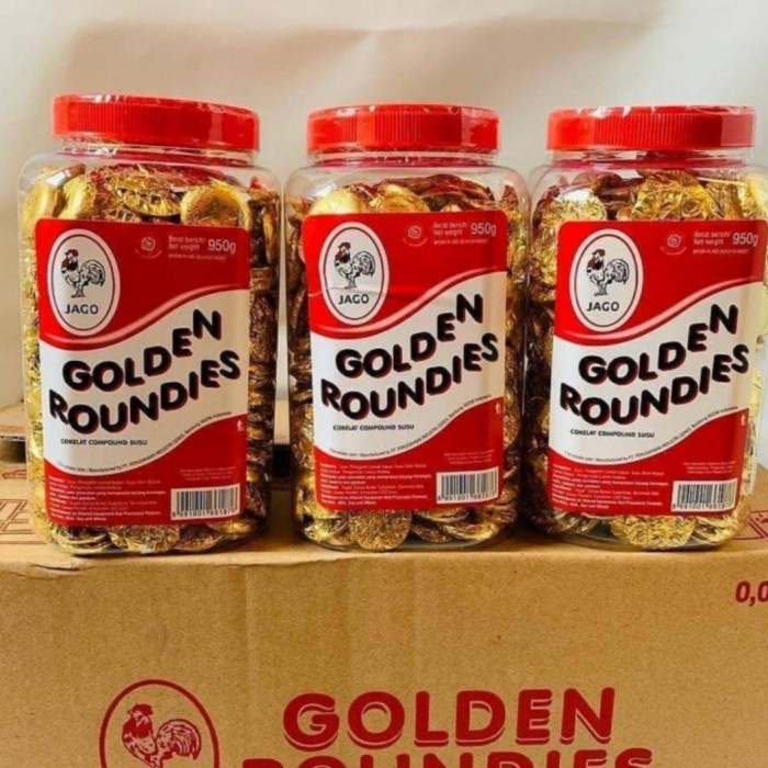 

Bf301Gf Coklat Koin Golden Roundies 950Gr Gdfd601A